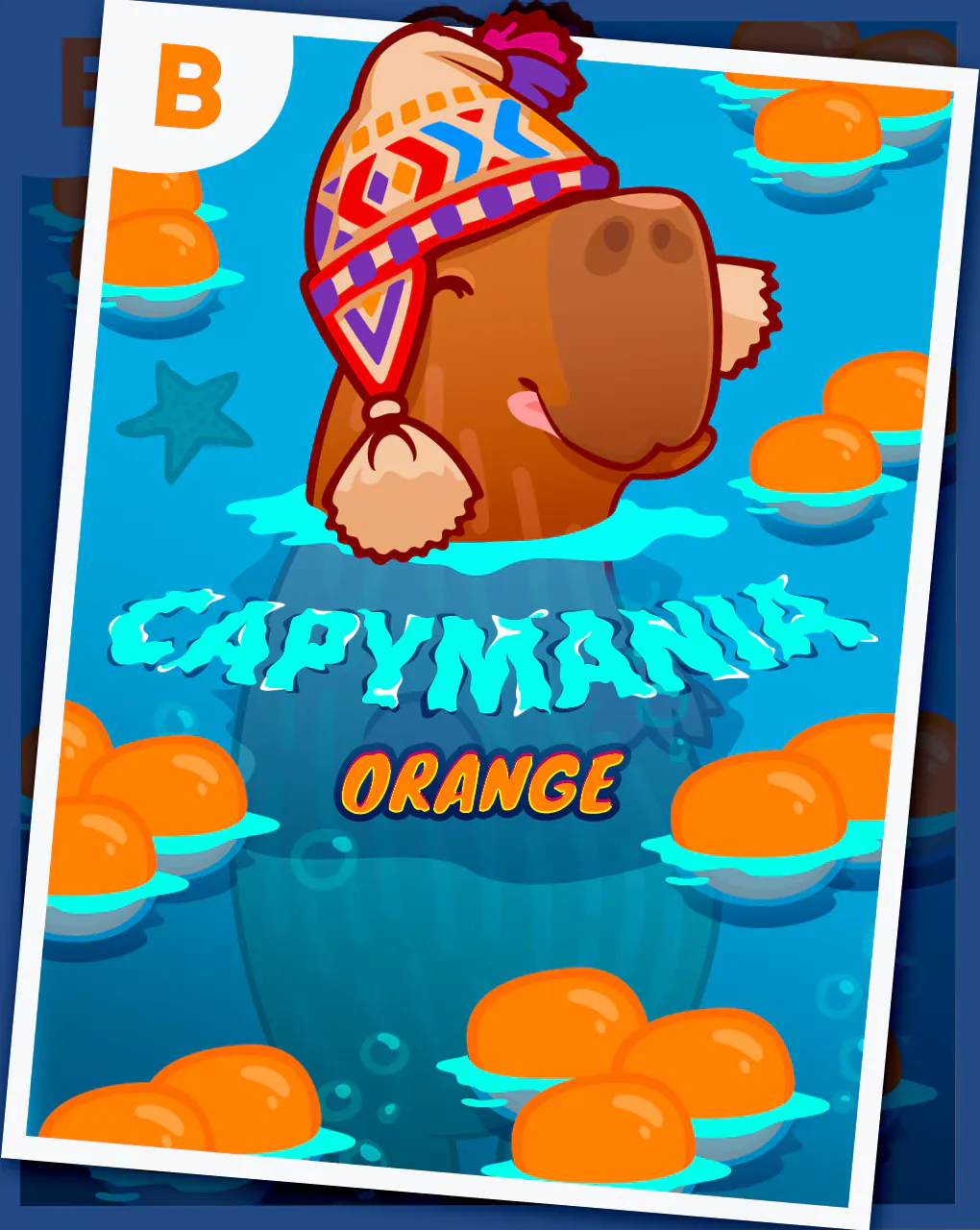 Capymania Orange - JPMAXWIN188