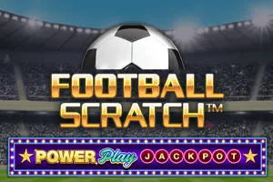 Playtech : Football Scratch PowerPlay Jackpot - JPMAXWIN188