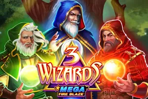 Playtech : Mega Fire Blaze: 3 Wizards - JPMAXWIN188