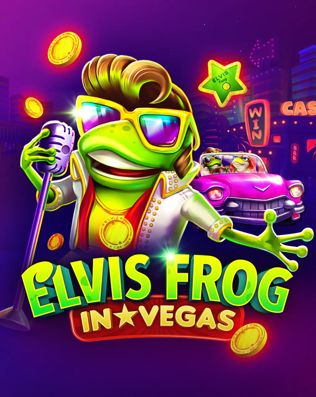 Bgaming : Elvis Frog In Vegas - JPMAXWIN188