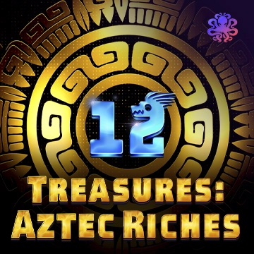Octoplay : 12 Treasures: Aztec Riches - JPMAXWIN188