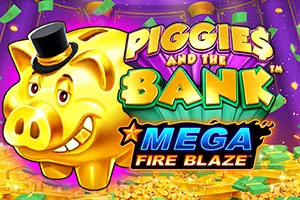 Playtech : Mega Fire Blaze: Piggies and the Bank™ - JPMAXWIN188