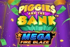 Playtech : Mega Fire Blaze: Piggies and the Bank - JPMAXWIN188
