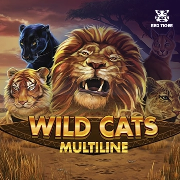 Redtiger : Wild Cats Multiline - JPMAXWIN188